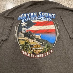 Harley-Davidson motorcycle shirt size XL great condition!!